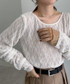 【ラナン/Ranan】のRanan/リバーシブルシアーレースT 人気、トレンドファッション・服の通販 founy(ファニー) ファッション Fashion レディースファッション Fashion for Women インナー Innerwear オケージョン Occasion Wear シアー Sheer, See-Through シンプル Simple, Minimal ジャケット Jacket, Outerwear スラックス Slacks, Dress Pants デニム Denim, Jeans Material ベスト Vest, Waistcoat ポケット Pocket, Pocket Detail リバーシブル Reversible, Two-Sided レース Lace, Lace Fabric おすすめ Recommended / Our Picks エレガント 上品 Elegant セレモニー Ceremony thumbnail WH/BE|ID: prp329100004660285 ipo3291000000034529031