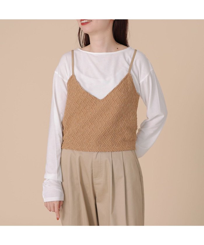 【レプシィム ローリーズファーム/LEPSIM LOWRYS FARM】の【mizk企画】ビスチェセットトップス インテリア・キッズ・メンズ・レディースファッション・服の通販 founy(ファニー) https://founy.com/ ファッション Fashion レディースファッション Fashion for Women トップス・カットソー Cut & Sew Tops ビスチェ Bustiers & Corset Tops / Layered Bustier Style おすすめ Recommended / Our Picks シャーリング Shirring, Ruched シンプル Simple, Minimal トレンド Trend, Trending Now ビスチェ Bustier, Corset Top |ID: prp329100004660392 ipo3291000000033726289