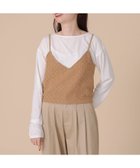 【レプシィム ローリーズファーム/LEPSIM LOWRYS FARM】の【mizk企画】ビスチェセットトップス オフホワイト×ジャガード05|ID: prp329100004660392 ipo3291000000033726290