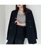 【アニュアンス/anuans】のステートメントウールオーバージャケット 人気、トレンドファッション・服の通販 founy(ファニー) ファッション Fashion レディースファッション Fashion for Women アウター Coat / Outerwear Collection レディースジャケット・軽アウター Jackets ジャケット Jacket, Outerwear ツイル Twist, Twisted Detail ハンド Hand, Handmade パターン Pattern, Design Print フィット Fit, Slim Fit リラックス Relax, Relaxed Fit エレガント 上品 Elegant thumbnail BLACK|ID: prp329100004661001 ipo3291000000033877706