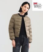 【デミルクス ビームス/Demi-Luxe BEAMS】の【期間限定+10%ポイントバック】Traditional Weatherwear / ARKLEY ショート ダウン ライトダウン ノーカラー 軽量 BEIGE|ID: prp329100004661013 ipo3291000000034477506