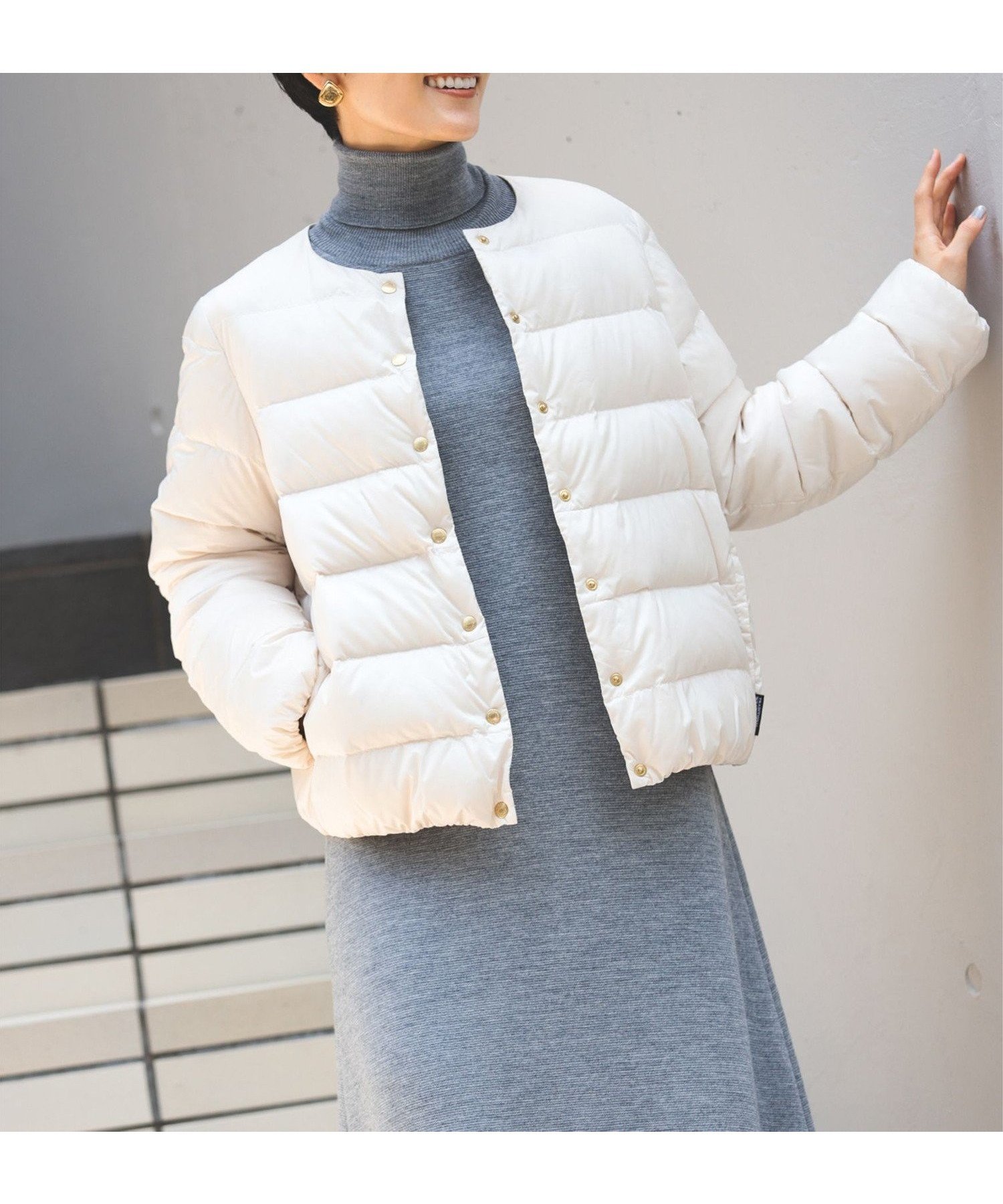 【デミルクス ビームス/Demi-Luxe BEAMS】の【期間限定+10%ポイントバック】Traditional Weatherwear / ARKLEY ショート ダウン ライトダウン ノーカラー 軽量 インテリア・キッズ・メンズ・レディースファッション・服の通販 founy(ファニー) 　ファッション　Fashion　レディースファッション　Fashion for Women　バッグ　Bags　インナー　Innerwear　キルティング　Quilted, Quilting　軽量　Lightweight, Ultra Light　ショート　Short, Short Length　ジャケット　Jacket, Outerwear　ストール　Stole, Wrap　ダウン　Down, Puffer　フィット　Fit, Slim Fit　ベーシック　Basic, Essential　マフラー　Scarf, Muffler　旅行　Travel　エレガント 上品　Elegant　OFF_WHITE|ID: prp329100004661013 ipo3291000000034477507