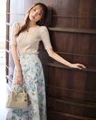 【プロポーション ボディドレッシング/PROPORTION BODY DRESSING】のヘンリーネックニット 人気、トレンドファッション・服の通販 founy(ファニー) ファッション Fashion レディースファッション Fashion for Women トップス・カットソー Cut & Sew Tops ニット Knit Tops & Sweaters スリーブ Sleeve, Long Sleeve / Short Sleeve フロント Front, Front Design メタル Metal, Metal Parts リブニット Rib Knit, Ribbed Knit thumbnail ベージュ|ID: prp329100004661049 ipo3291000000033729321
