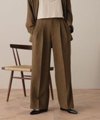 【ローリーズファーム/LOWRYS FARM】のホップサックワイドパンツ 人気、トレンドファッション・服の通販 founy(ファニー) ファッション Fashion レディースファッション Fashion for Women パンツ Pants & Trousers おすすめ Recommended / Our Picks シンプル Simple, Minimal セットアップ Set-Up, Coordinated Outfit ワイド Wide, Wide Fit 人気 Popular, Best Seller 定番 Standard, Basic Item 楽ちん Easy Fit, Comfortable thumbnail NEWブラウン|ID: prp329100004661156 ipo3291000000034030733