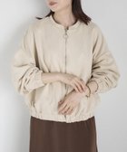 【リラクロ/relaclo】のmitis/フェイクスウェードジップアップブルゾン 人気、トレンドファッション・服の通販 founy(ファニー) ファッション Fashion レディースファッション Fashion for Women アウター Coat / Outerwear Collection ブルゾンジャケット・スポーティアウター Blouson Jackets インナー Innerwear ハイネック High Neck, Mock Neck バランス Balance, Style Balance ブルゾン Blouson, Bomber Jacket ボトム Bottoms, Lower Wear thumbnail アイボリー|ID: prp329100004661168 ipo3291000000033730122