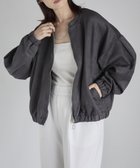 【リラクロ/relaclo】のmitis/フェイクスウェードジップアップブルゾン 人気、トレンドファッション・服の通販 founy(ファニー) ファッション Fashion レディースファッション Fashion for Women アウター Coat / Outerwear Collection ブルゾンジャケット・スポーティアウター Blouson Jackets インナー Innerwear ハイネック High Neck, Mock Neck バランス Balance, Style Balance ブルゾン Blouson, Bomber Jacket ボトム Bottoms, Lower Wear thumbnail スミクロ|ID: prp329100004661168 ipo3291000000033730127