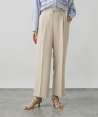 【グローバルワーク/GLOBAL WORK】の貴島明日香さん着用/ウツクシルエットイージーWクロスストレートパンツ/495820 アイボリー08|ID: prp329100004661179 ipo3291000000034192587