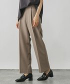 【グローバルワーク/GLOBAL WORK】の貴島明日香さん着用/ウツクシルエットイージーWクロスストレートパンツ/495820 モカ56|ID: prp329100004661179 ipo3291000000034192589