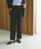 【グローバルワーク/GLOBAL WORK】の貴島明日香さん着用/ウツクシルエットイージーWクロスストレートパンツ/495820 貴島明日香さん着用/ネイビー88|ID: prp329100004661179 ipo3291000000034192591