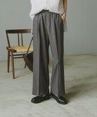 【グローバルワーク/GLOBAL WORK】の吉高由里子さん着用/スッキリイージーパンツ/571422 チャコール18|ID: prp329100004661202 ipo3291000000033730269