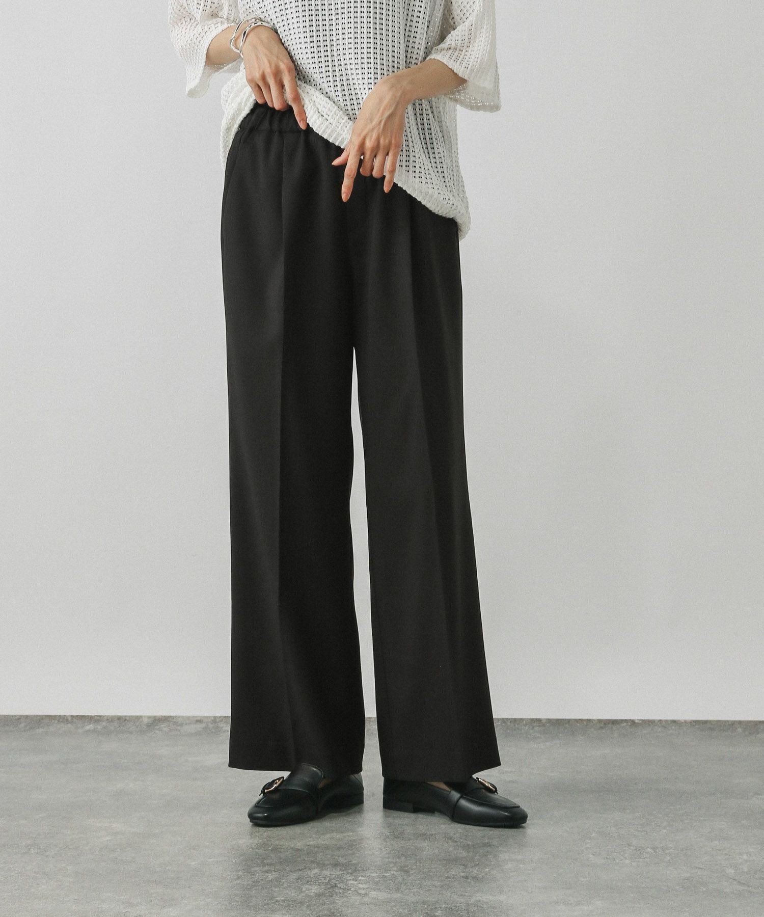 【グローバルワーク/GLOBAL WORK】の吉高由里子さん着用/スッキリイージーパンツ/571422 インテリア・キッズ・メンズ・レディースファッション・服の通販 founy(ファニー) ファッション Fashion レディースファッション Fashion for Women パンツ Pants & Trousers おすすめ Recommended / Our Picks ジャケット Jacket, Outerwear スウェット / スエット Sweatshirt, Sweatwear ストレッチ Stretch, Stretchy Fabric ストレート Straight, Straight Cut センター Center, Center Line デニム Denim, Jeans Material フロント Front, Front Design 吸水 Absorbent, Quick-Dry ブラック09|ID: prp329100004661202 ipo3291000000033730270