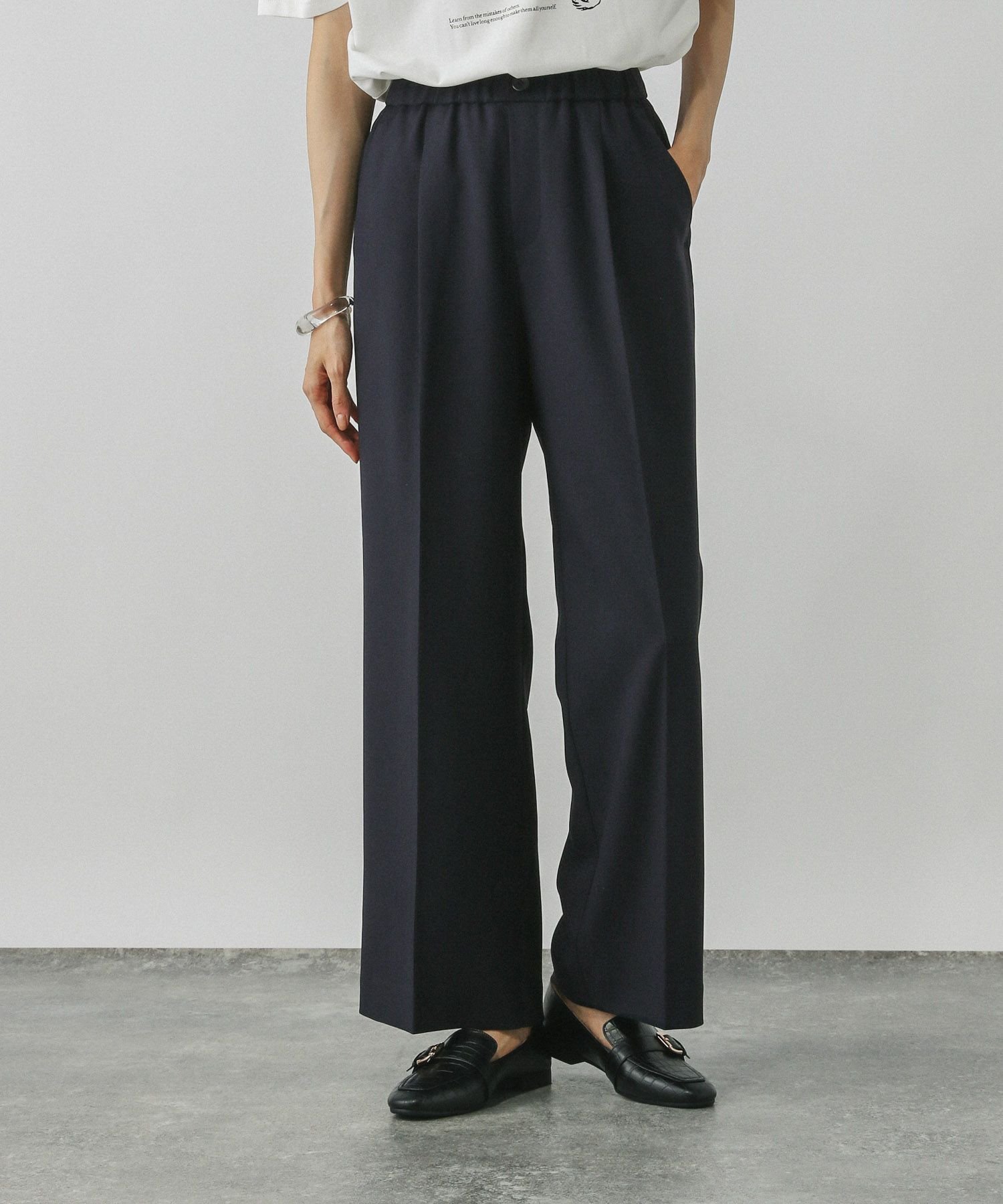 【グローバルワーク/GLOBAL WORK】の吉高由里子さん着用/スッキリイージーパンツ/571422 インテリア・キッズ・メンズ・レディースファッション・服の通販 founy(ファニー) ファッション Fashion レディースファッション Fashion for Women パンツ Pants & Trousers おすすめ Recommended / Our Picks ジャケット Jacket, Outerwear スウェット / スエット Sweatshirt, Sweatwear ストレッチ Stretch, Stretchy Fabric ストレート Straight, Straight Cut センター Center, Center Line デニム Denim, Jeans Material フロント Front, Front Design 吸水 Absorbent, Quick-Dry ネイビー88|ID: prp329100004661202 ipo3291000000033730279