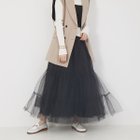【ルージュヴィフラクレ/Rouge vif la cle】の4WAYチュールコンビスカート 人気、トレンドファッション・服の通販 founy(ファニー) ファッション Fashion レディースファッション Fashion for Women スカート Skirts ガーリー Girly, Feminine Style チュール Tulip, Tulip Motif thumbnail ブラック|ID: prp329100004661336 ipo3291000000033730787