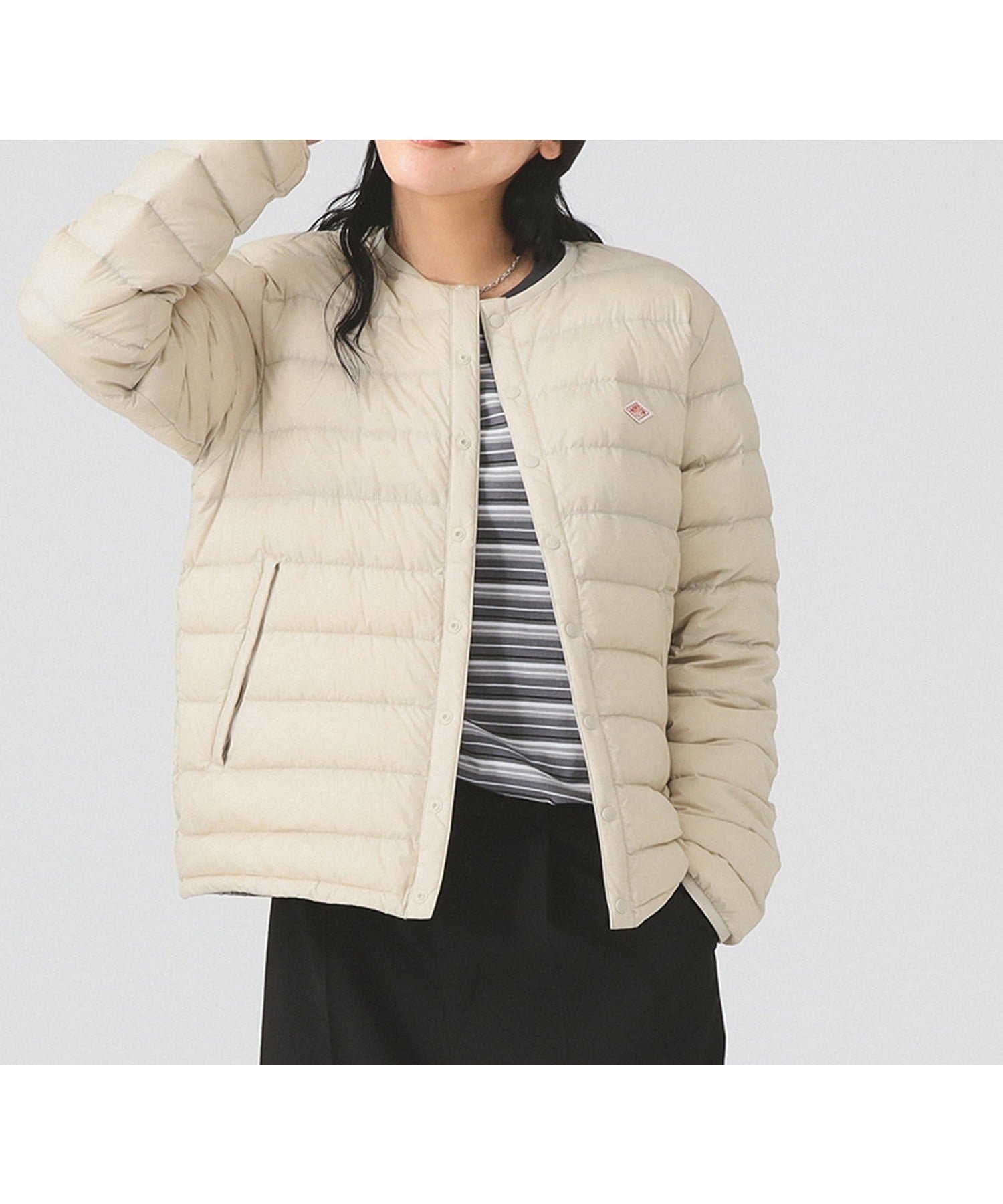 【ビームス ウイメン/BEAMS】の【ベストセラー/ダントン/軽量/防寒】DANTON / CREWNECK INNER DOWN JACKET 25AW インナー ダウン クルーネック ジャケット 人気、トレンドファッション・服の通販 founy(ファニー) ファッション Fashion レディースファッション Fashion for Women アウター Coat / Outerwear Collection レディースジャケット・軽アウター Jackets アウトドア Outdoor Clothing インナー Innerwear カーディガン Cardigan, Knitwear コンパクト Compact, Small Size 軽量 Lightweight, Ultra Light シンプル Simple, Minimal ジャケット Jacket, Outerwear スウェット / スエット Sweatshirt, Sweatwear スタイリッシュ Stylish, Fashionable スピンドル Spindle, Drawcord タフタ Taffeta, Structured Fabric ダウン Down, Puffer フランス France, French 防寒 Cold Protection, Winter-Ready ワーク Workwear, Utility Style おすすめ Recommended / Our Picks 旅行 Travel エレガント 上品 Elegant 2025年 2025 2025-2026秋冬・A/W Autumn/Winter 2025–26 AW25–26 other-1|ID: prp329100004661491 ipo3291000000034786564