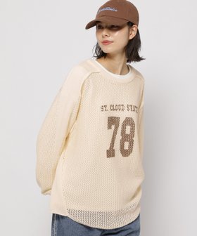 【ニコアンド/niko and】の2WAYナンバリングプルオーバー 人気、トレンドファッション・服の通販 founy(ファニー) ファッション Fashion レディースファッション Fashion for Women トップス・カットソー Cut & Sew Tops カジュアルプルオーバー・ニットトップス Pullovers & Knit Tops / Casual Pullovers おすすめ Recommended / Our Picks インナー Innerwear カットソー Cut and Sewn Top キャミソール Camisole, Spaghetti Strap Top スラックス Slacks, Dress Pants タンク Tank Top, Sleeveless Top トレンド Trend, Trending Now ハイネック High Neck, Mock Neck フロント Front, Front Design ミックス Mix, Mixed Style メッシュ Mesh, Net Fabric ロング Long, Long-Length 透かし Cut-Out, Lacework |ID:prp329100004661504