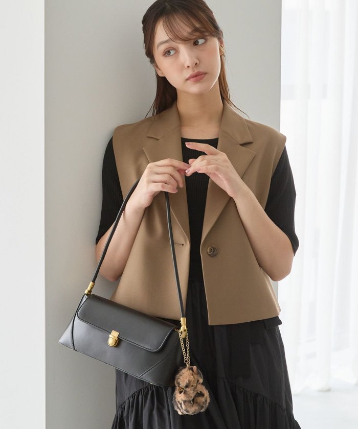 【アンデミュウ/Andemiu】のテーラーベスト インテリア・キッズ・メンズ・レディースファッション・服の通販 founy(ファニー) https://founy.com/ ファッション Fashion レディースファッション Fashion for Women アウター Coat / Outerwear Collection トップス・カットソー Cut & Sew Tops ベスト&ジレ / 重ね着スタイル Vests & Gilets おすすめ Recommended / Our Picks インナー Innerwear コンパクト Compact, Small Size セットアップ Set-Up, Coordinated Outfit テーラード Tailored, Tailored Fit ベスト Vest, Waistcoat ボトム Bottoms, Lower Wear ロング Long, Long-Length ビジネス 仕事 通勤 Business / Work / Commuting |ID: prp329100004661642 ipo3291000000033731786