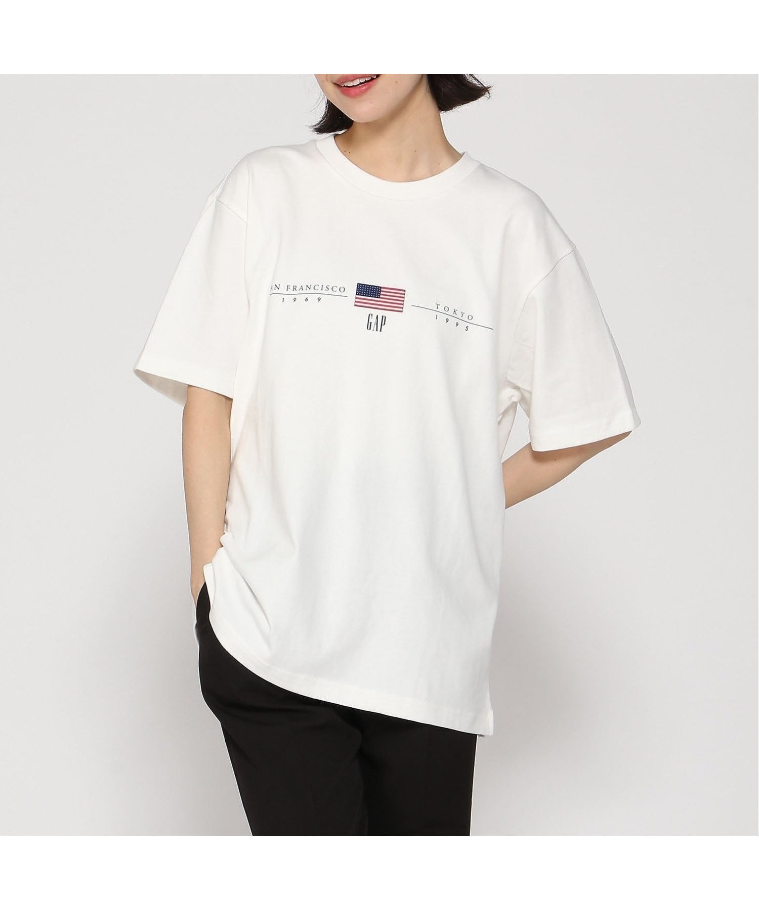 【ギャップ/GAP】のGap Japan 30周年 ヘビーウェイト Tシャツ 人気、トレンドファッション・服の通販 founy(ファニー) 　ファッション　Fashion　レディースファッション　Fashion for Women　トップス・カットソー　Cut & Sew Tops　シャツ・ブラウス・オフィスカジュアル　Elegant Blouses & Button-Ups　ロングTシャツ・Tシャツ　Longline T-Shirts & Tees　 other-1|ID: prp329100004661705 ipo3291000000033732001
