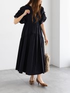 【テチチ/Te chichi】のスリーブリボンロングワンピース 人気、トレンドファッション・服の通販 founy(ファニー) ファッション Fashion レディースファッション Fashion for Women ワンピース Dresses ギャザー Gathered, Ruffled ロング Long, Long-Length thumbnail ブラック|ID: prp329100004661739 ipo3291000000033827922