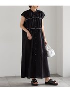 【テチチ/Te chichi】のバイカラーパイピングワンピース ブラック|ID: prp329100004661742 ipo3291000000033827147
