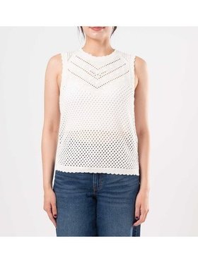 【リーバイス/Levis】のADRIENNE クロシェット タンクトップ 人気、トレンドファッション・服の通販 founy(ファニー) ファッション Fashion レディースファッション Fashion for Women クロシェ Crochet, Knitted Lace スリーブ Sleeve, Long Sleeve / Short Sleeve タンク Tank Top, Sleeveless Top デニム Denim, Jeans Material ハイネック High Neck, Mock Neck |ID:prp329100004661754