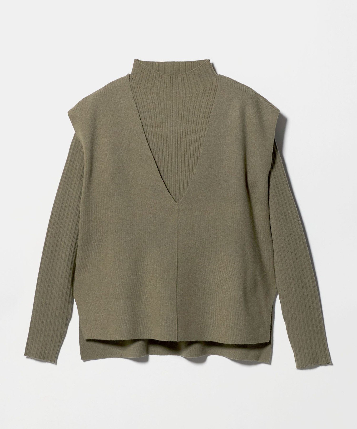【ユナイテッドアローズ/UNITED ARROWS】のベスト+ハイネックニット -ウォッシャブル- A DAY IN THE LIFE インテリア・キッズ・メンズ・レディースファッション・服の通販 founy(ファニー) ファッション Fashion レディースファッション Fashion for Women アウター Coat / Outerwear Collection トップス・カットソー Cut & Sew Tops ニット Knit Tops & Sweaters ベスト&ジレ / 重ね着スタイル Vests & Gilets アクリル Acrylic Material アンサンブル Ensemble Set インナー Innerwear ウォッシャブル Machine Washable トレンド Trend, Trending Now ハイネック High Neck, Mock Neck バランス Balance, Style Balance フィット Fit, Slim Fit フラット Flat, Flat Shoes ベスト Vest, Waistcoat リブニット Rib Knit, Ribbed Knit アウトレット Outlet / Clearance ビジネス 仕事 通勤 Business / Work / Commuting OLIVE|ID: prp329100004661756 ipo3291000000034500562