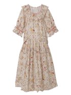 【ピンクハウス/PINK HOUSE】のパフュームプリントミディワンピース 人気、トレンドファッション・服の通販 founy(ファニー) ファッション Fashion レディースファッション Fashion for Women ワンピース Dresses エレガント 上品 Elegant 秋 Autumn クラシカル Classical, Vintage-Inspired フェミニン Feminine, Girly プリント Print, Printed Pattern ベロア Velour, Soft Velvet リボン Ribbon, Bow ローズ Rose, Rose Motif thumbnail バニラ|ID: prp329100004661776 ipo3291000000033827348