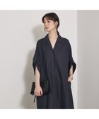 【カリテ/qualite】のダンプシャツワンピース ダークネイビー|ID: prp329100004661789 ipo3291000000033732274