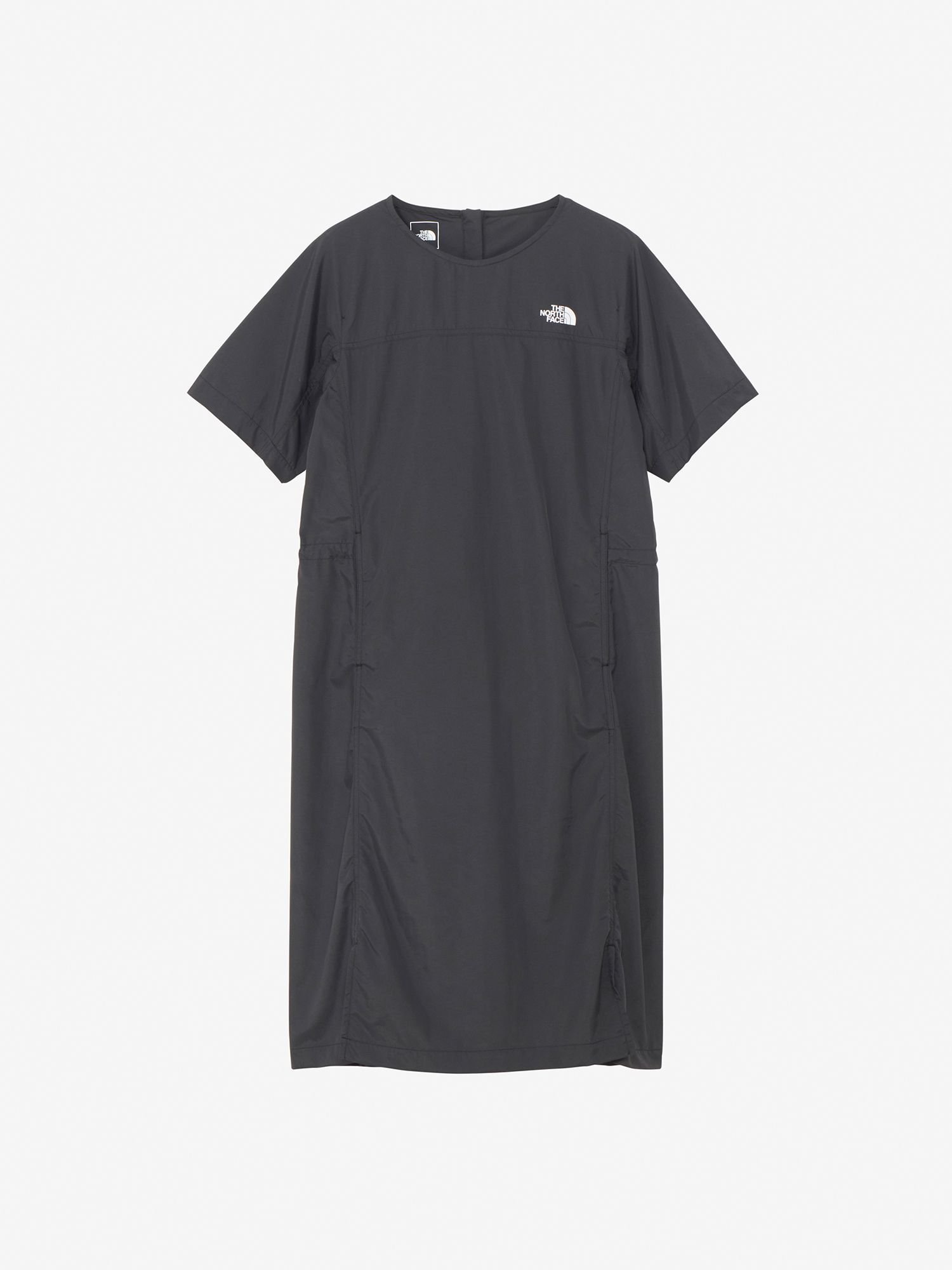 【ザ ノース フェイス/THE NORTH FACE】の【公式】カルカワンピース(レディース) インテリア・キッズ・メンズ・レディースファッション・服の通販 founy(ファニー) 　ファッション　Fashion　レディースファッション　Fashion for Women　ワンピース　Dresses　なめらか　Smooth, Silky Texture　スリット　Slit, Slit Detail　ドローコード　Drawcord, Drawstring Cord　フィット　Fit, Slim Fit　ポケット　Pocket, Pocket Detail　リラックス　Relax, Relaxed Fit　アスファルトグレー|ID: prp329100004661807 ipo3291000000033827411