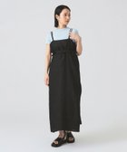 【ビームス ウイメン/BEAMS】のフクレ ジャカード フリル キャミ ワンピース BLACK|ID: prp329100004661814 ipo3291000000033732360