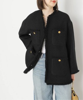 【ジャーナルスタンダード レサージュ/journal standard L'essage】のGIOLICAツイードBIGジャケット 人気、トレンドファッション・服の通販 founy(ファニー) ファッション Fashion レディースファッション Fashion for Women アウター Coat / Outerwear Collection レディースジャケット・軽アウター Jackets 2025年 2025 2025-2026秋冬・A/W Autumn/Winter 2025–26 AW25–26 おすすめ Recommended / Our Picks オケージョン Occasion Wear ジャケット Jacket, Outerwear ツイード Twill, Twill Weave トレンド Trend, Trending Now |ID:prp329100004661849