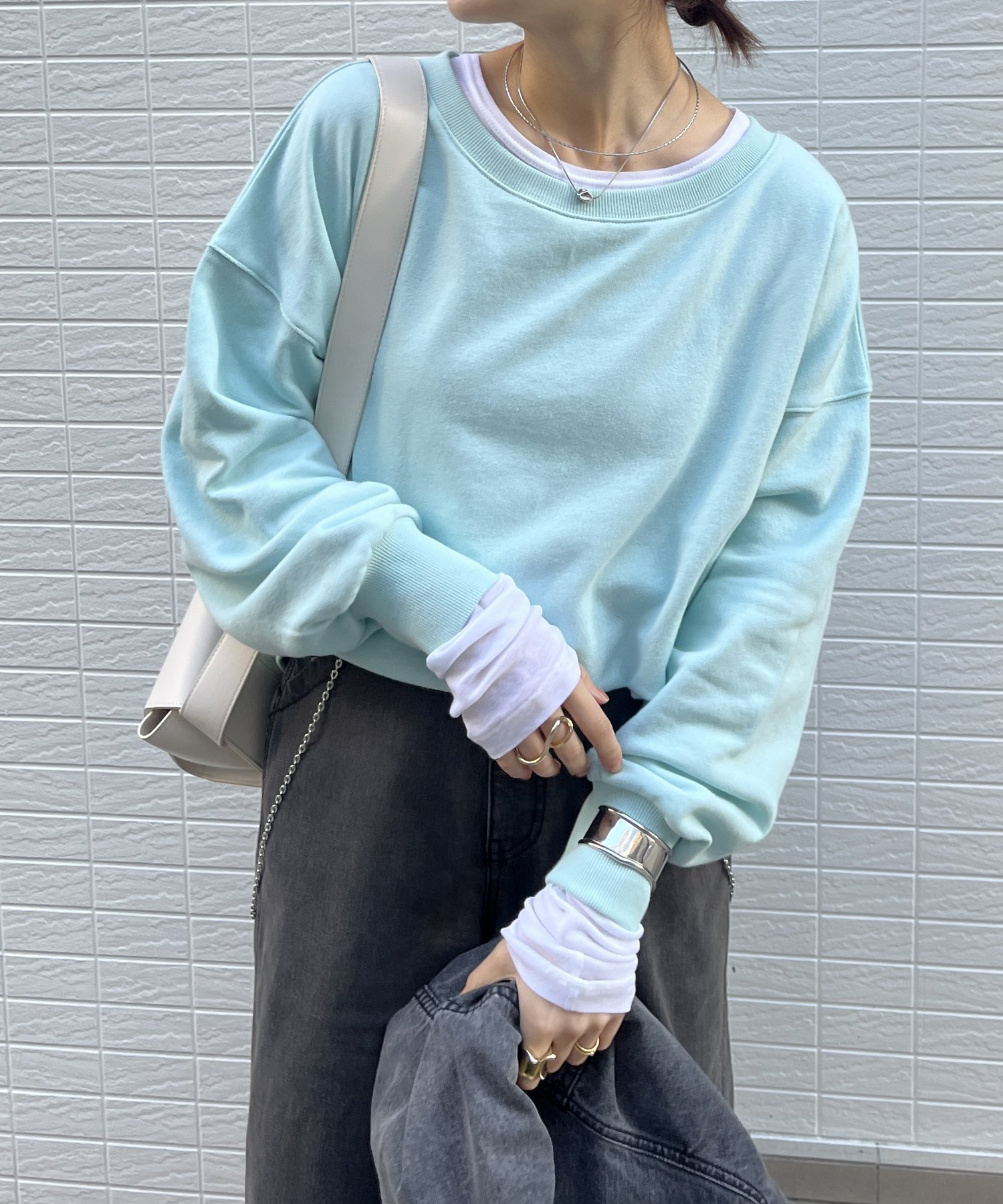 【ドゥドゥ/DouDou】の【新色追加/毎年大人気!】裏毛スウエット インテリア・キッズ・メンズ・レディースファッション・服の通販 founy(ファニー) 　ファッション　Fashion　レディースファッション　Fashion for Women　インナー　Innerwear　シンプル　Simple, Minimal　スウェット / スエット　Sweatshirt, Sweatwear　ロング　Long, Long-Length　S/S・春夏　SS, Spring/Summer, Warm Season　再入荷　Restock / Back in Stock　おすすめ　Recommended / Our Picks　夏　Summer　2025年　2025　2025春夏・S/S　Spring/Summer 2025 SS25　ミント|ID: prp329100004661888 ipo3291000000033794279