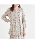 【ローラアシュレイ/LAURA ASHLEY】の【洗える/ジャージ素材/同柄アイテムあり】ロミリー柄 チュニック ベージュ|ID: prp329100004661929 ipo3291000000033828095
