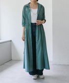 【イア パピヨネ/ear PAPILLONNER】のドロストシャツワンピース【SUM1 STYLE(スミスタイル)】 サックスブルー|ID: prp329100004661981 ipo3291000000033733037
