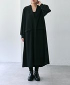 【イア パピヨネ/ear PAPILLONNER】のVネックワンピース【SUM1 STYLE(スミスタイル)】 人気、トレンドファッション・服の通販 founy(ファニー) ファッション Fashion レディースファッション Fashion for Women ワンピース Dresses thumbnail ブラック|ID: prp329100004661986 ipo3291000000033828214