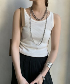 【ドゥドゥ/DouDou】の【新色追加】リブタンク 人気、トレンドファッション・服の通販 founy(ファニー) ファッション Fashion レディースファッション Fashion for Women アクセサリー Fashion Accessories インナー Innerwear カーディガン Cardigan, Knitwear ジャケット Jacket, Outerwear 雑誌 Magazine, Fashion Magazine デコルテ Décolleté, Neckline デニム Denim, Jeans Material ネックレス Necklace, Pendant Necklace フィット Fit, Slim Fit ベーシック Basic, Essential リラックス Relax, Relaxed Fit ワイド Wide, Wide Fit S/S・春夏 SS, Spring/Summer, Warm Season 再入荷 Restock / Back in Stock 夏 Summer 2025年 2025 2025春夏・S/S Spring/Summer 2025 SS25 |ID:prp329100004662006