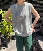 【ドゥドゥ/DouDou】のスウェットタンクプルオーバー 人気、トレンドファッション・服の通販 founy(ファニー) ファッション Fashion レディースファッション Fashion for Women トップス・カットソー Cut & Sew Tops レディースパーカー・カジュアルフーディー Casual Hoodies & Sweatshirts カジュアルプルオーバー・ニットトップス Pullovers & Knit Tops / Casual Pullovers スウェット・クルーネックトップス Sweatshirts & Crewnecks / Relaxed Fit Sweat Tops 2025年 2025 2025春夏・S/S Spring/Summer 2025 SS25 ベーシック Basic, Essential ロング Long, Long-Length 再入荷 Restock / Back in Stock 夏 Summer S/S・春夏 SS, Spring/Summer, Warm Season thumbnail グレー|ID: prp329100004662025 ipo3291000000033733228