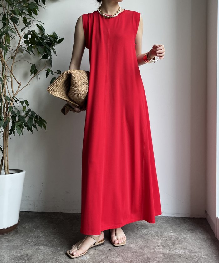 【ドゥドゥ/DouDou】のシルケットスムースフレアカットワンピース インテリア・キッズ・メンズ・レディースファッション・服の通販 founy(ファニー) https://founy.com/ ファッション Fashion レディースファッション Fashion for Women ワンピース Dresses 2025年 2025 2025春夏・S/S Spring/Summer 2025 SS25 シルク Silk, 100% Silk シルケット Silket, Silky Cotton シンプル Simple, Minimal フレア Flare, Flared 再入荷 Restock / Back in Stock 切替 Switching, Contrast Panel 夏 Summer S/S・春夏 SS, Spring/Summer, Warm Season 雑誌 Magazine, Fashion Magazine |ID: prp329100004662026 ipo3291000000033733221