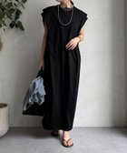 【ドゥドゥ/DouDou】の【WEB限定】ショルダーデザインワンピース ブラック|ID: prp329100004662060 ipo3291000000033733380