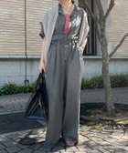 【ドゥドゥ/DouDou】のソフトタッチデニムオールインワン ブラック|ID: prp329100004662063 ipo3291000000033733395
