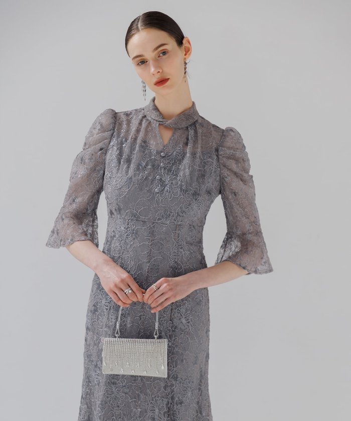 【その他のブランド/Other】のLEJA/スパンコール花柄パフスリーブマーメイドワンピースドレス結婚式レディース インテリア・キッズ・メンズ・レディースファッション・服の通販 founy(ファニー) https://founy.com/ ファッション Fashion レディースファッション Fashion for Women ワンピース Dresses フォーマル・パーティードレス・結婚式用ドレス Elegant & Casual Dresses おすすめ Recommended / Our Picks オケージョン Occasion Wear スパンコール Sequins, Sequin Embellishment スリーブ Sleeve, Long Sleeve / Short Sleeve トライアングル Triangle, Triangular Shape ドレス Dress, One-Piece フェミニン Feminine, Girly フォーマル Formal, Dressy フロント Front, Front Design マーメイド Mermaid, Fishtail Silhouette 二次会 After Party 披露宴 Wedding Reception 結婚式 Wedding |ID: prp329100004662110 ipo3291000000033733554