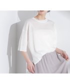 【ナノ ユニバース/nano universe】のオーロララメシアースムースニットTシャツ 人気、トレンドファッション・服の通販 founy(ファニー) ファッション Fashion レディースファッション Fashion for Women トップス・カットソー Cut & Sew Tops ニット Knit Tops & Sweaters シャツ・ブラウス・オフィスカジュアル Elegant Blouses & Button-Ups ロングTシャツ・Tシャツ Longline T-Shirts & Tees アクセサリー Fashion Accessories ウォッシャブル Machine Washable 春 Spring シアー Sheer, See-Through スリット Slit, Slit Detail 時計 Watch, Wristwatch バランス Balance, Style Balance フォルム Silhouette, Form ブライト Bright, Shiny ベーシック Basic, Essential マキシ Maxi, Full Length モダン Modern, Contemporary ワイド Wide, Wide Fit おすすめ Recommended / Our Picks 2025年 2025 2025春夏・S/S Spring/Summer 2025 SS25 thumbnail ホワイト|ID: prp329100004662139 ipo3291000000033733662