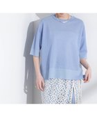 【ナノ ユニバース/nano universe】のオーロララメシアースムースニットTシャツ 人気、トレンドファッション・服の通販 founy(ファニー) ファッション Fashion レディースファッション Fashion for Women トップス・カットソー Cut & Sew Tops ニット Knit Tops & Sweaters シャツ・ブラウス・オフィスカジュアル Elegant Blouses & Button-Ups ロングTシャツ・Tシャツ Longline T-Shirts & Tees アクセサリー Fashion Accessories ウォッシャブル Machine Washable 春 Spring シアー Sheer, See-Through スリット Slit, Slit Detail 時計 Watch, Wristwatch バランス Balance, Style Balance フォルム Silhouette, Form ブライト Bright, Shiny ベーシック Basic, Essential マキシ Maxi, Full Length モダン Modern, Contemporary ワイド Wide, Wide Fit おすすめ Recommended / Our Picks 2025年 2025 2025春夏・S/S Spring/Summer 2025 SS25 thumbnail ブルー|ID: prp329100004662139 ipo3291000000033733665