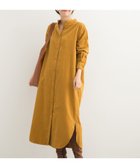 【アーバンリサーチ ドアーズ/URBAN RESEARCH DOORS】の『UR TECH』コーデュロイシャツワンピース MUSTARD|ID: prp329100004662144 ipo3291000000033733688