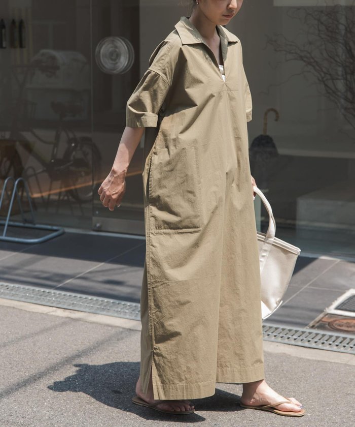 【アーバンリサーチ ドアーズ/URBAN RESEARCH DOORS】のFORK SPOON スキッパーワンピース インテリア・キッズ・メンズ・レディースファッション・服の通販 founy(ファニー) https://founy.com/ ファッション Fashion レディースファッション Fashion for Women ワンピース Dresses 2025年 2025 2025春夏・S/S Spring/Summer 2025 SS25 おすすめ Recommended / Our Picks スキッパー Skipper, Open Collar スリット Slit, Slit Detail タイプライター Typewriter Fabric, Crisp Cotton ベーシック Basic, Essential 夏 Summer S/S・春夏 SS, Spring/Summer, Warm Season |ID: prp329100004662156 ipo3291000000033733731