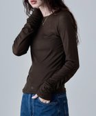 【ビーフラット/bflat】のフラッフィーシアーシャーリングスリーブトップス 人気、トレンドファッション・服の通販 founy(ファニー) ファッション Fashion レディースファッション Fashion for Women トップス・カットソー Cut & Sew Tops インナー Innerwear カットソー Cut and Sewn Top シャーリング Shirring, Ruched ジャケット Jacket, Outerwear スウェット / スエット Sweatshirt, Sweatwear トレンド Trend, Trending Now ビスチェ Bustier, Corset Top フィット Fit, Slim Fit thumbnail ブラウン|ID: prp329100004662213 ipo3291000000033733975