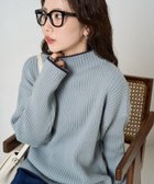 【フリークスストア/FREAK'S STORE】の配色 ライン リブニット ハイネック プルオーバー【限定展開】 25AW 人気、トレンドファッション・服の通販 founy(ファニー) ファッション Fashion レディースファッション Fashion for Women トップス・カットソー Cut & Sew Tops ニット Knit Tops & Sweaters カジュアルプルオーバー・ニットトップス Pullovers & Knit Tops / Casual Pullovers インナー Innerwear ストレッチ Stretch, Stretchy Fabric 人気 Popular, Best Seller ハイネック High Neck, Mock Neck フィット Fit, Slim Fit リブニット Rib Knit, Ribbed Knit A/W・秋冬 Autumn/Winter 冬 Winter / This Winter 2025年 2025 2025-2026秋冬・A/W Autumn/Winter 2025–26 AW25–26 thumbnail ブルー|ID: prp329100004662303 ipo3291000000033734345