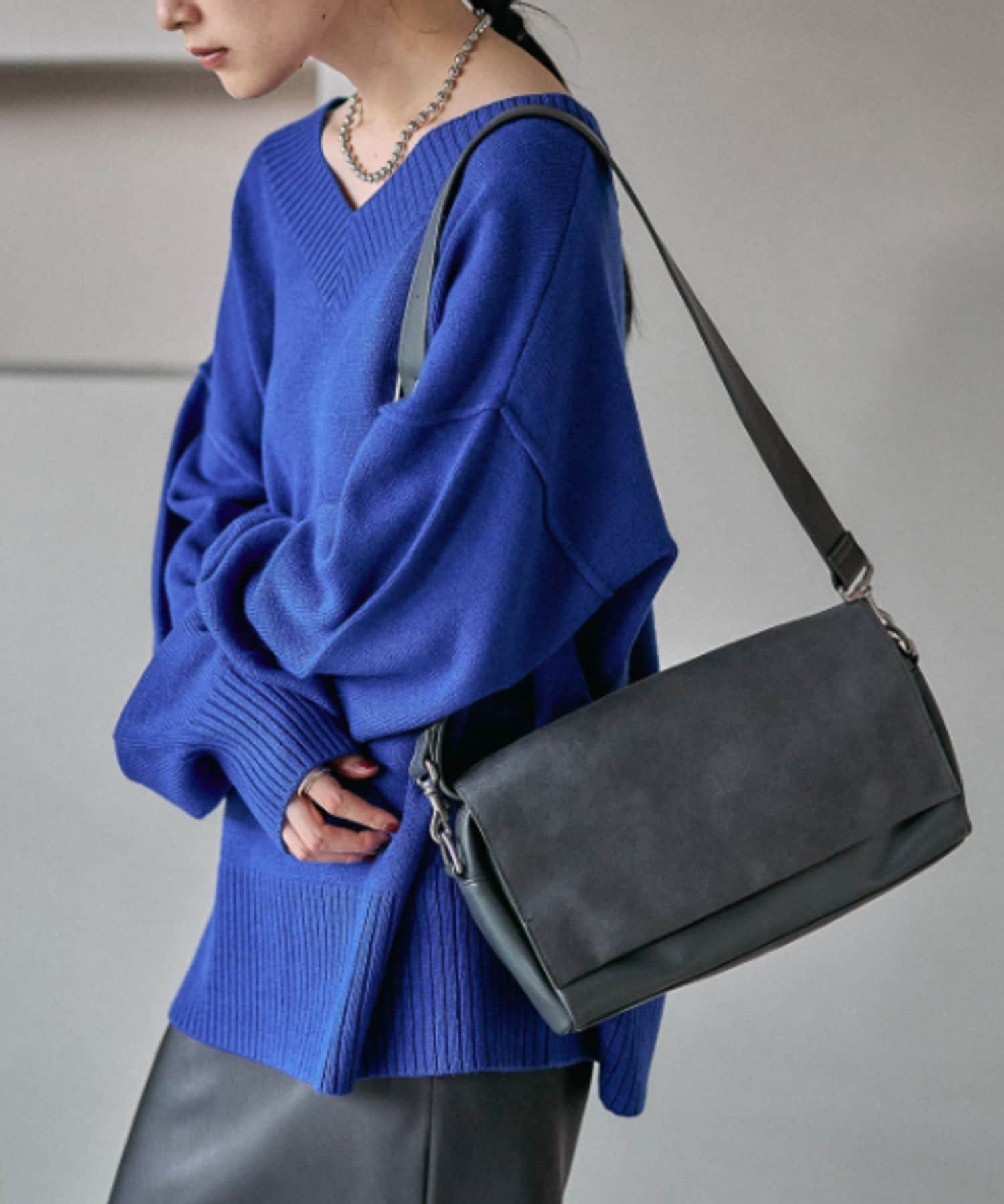 【レプシィム ローリーズファーム/LEPSIM LOWRYS FARM】の【500mlペットボトルも入る】フラップボディバッグ インテリア・キッズ・メンズ・レディースファッション・服の通販 founy(ファニー) 　ファッション　Fashion　レディースファッション　Fashion for Women　バッグ　Bags　コンパクト　Compact, Small Size　ジャケット　Jacket, Outerwear　フィット　Fit, Slim Fit　フェイクレザー　Faux Leather, PU Leather　フラップ　Flap, Flap Pocket　マニッシュ　Mannish, Boyish　グレーMIX18|ID: prp329100004662353 ipo3291000000036088532