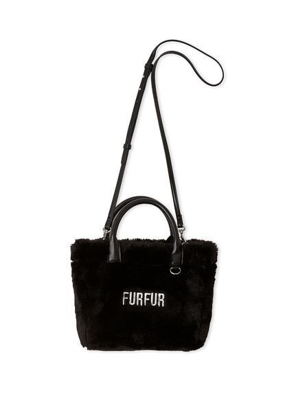 【ファーファー/FURFUR】の【限定カラー】エコファートートバッグ インテリア・キッズ・メンズ・レディースファッション・服の通販 founy(ファニー) 　ファッション　Fashion　レディースファッション　Fashion for Women　バッグ　Bags　ポケット　Pocket, Pocket Detail　人気　Popular, Best Seller　BLK[009]|ID: prp329100004662361 ipo3291000000033734552