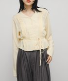 【ケービーエフ/KBF / URBAN RESEARCH】のピンタックVネックブラウス 人気、トレンドファッション・服の通販 founy(ファニー) ファッション Fashion レディースファッション Fashion for Women トップス・カットソー Cut & Sew Tops シャツ・ブラウス・オフィスカジュアル Elegant Blouses & Button-Ups Vネックトップス V-Neck Tops / V-Cut Neckline Shirts 2025年 2025 2025-2026秋冬・A/W Autumn/Winter 2025–26 AW25–26 冬 Winter / This Winter おすすめ Recommended / Our Picks スラックス Slacks, Dress Pants デコルテ Décolleté, Neckline レース Lace, Lace Fabric A/W・秋冬 Autumn/Winter thumbnail CREAM|ID: prp329100004662564 ipo3291000000033735407
