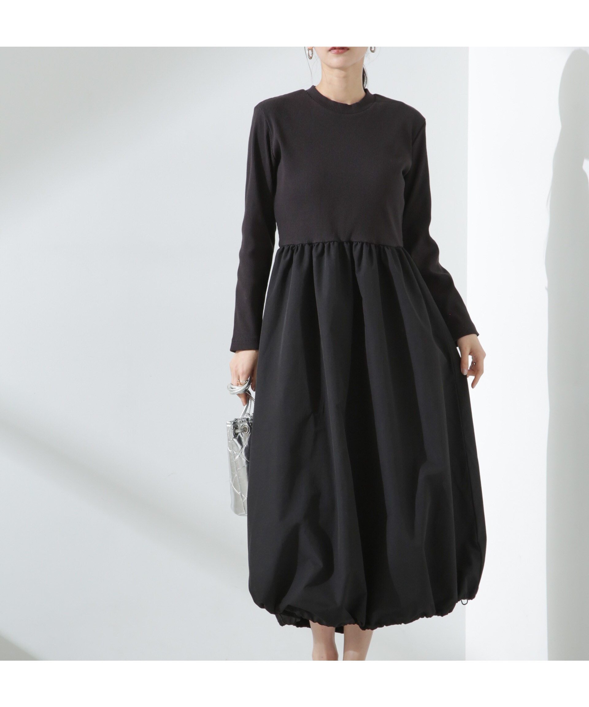 【ナノ ユニバース/nano universe】のバルーン2WAYコンビワンピース 人気、トレンドファッション・服の通販 founy(ファニー) 　ファッション　Fashion　レディースファッション　Fashion for Women　ワンピース　Dresses　ウォッシャブル　Machine Washable　コンビ　Combo, Combination Style　ショート　Short, Short Length　スピンドル　Spindle, Drawcord　バルーン　Balloon, Balloon Silhouette　楽ちん　Easy Fit, Comfortable　2025年　2025　2025春夏・S/S　Spring/Summer 2025 SS25　 other-1|ID: prp329100004662585 ipo3291000000033735485